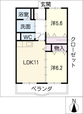 エミネンスＭの間取り