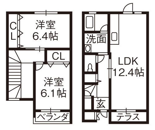 ツイン・ビレッジ_間取り_0