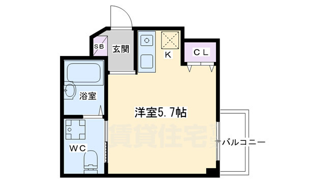 ブリエ京都の間取り