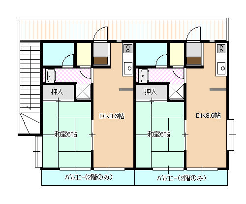 メイプルの間取り