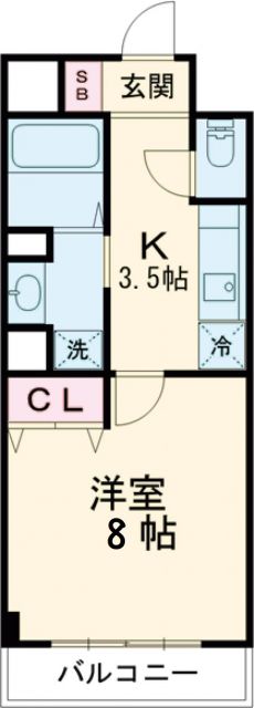 【ライジングプレイス八王子みなみ野の間取り】