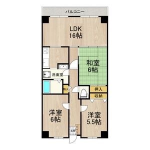 PHOENIX COURT 交野IIの間取り