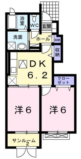 クレメントIの間取り