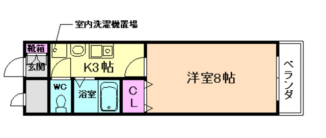 ブルックスコート菅原の間取り