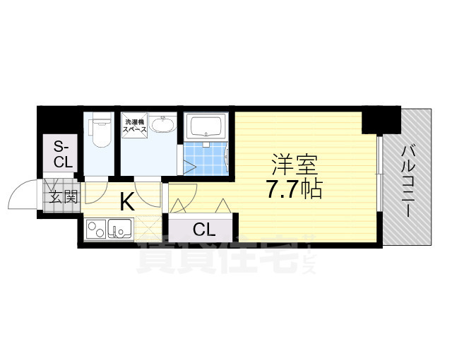 ベイサイドパークOSAKAサウスレジデンシスの間取り