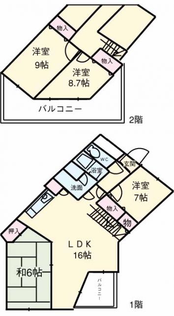 ガルボ大宮宮町の間取り