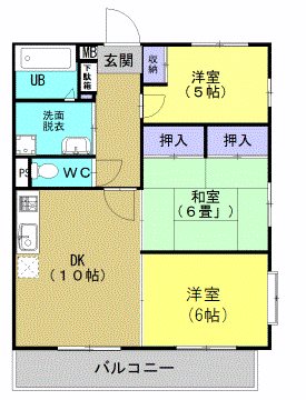 ツインポートの間取り