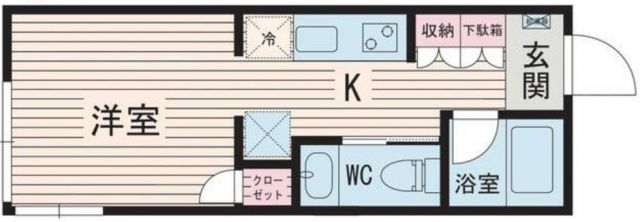 駒沢グリーンフラットの間取り