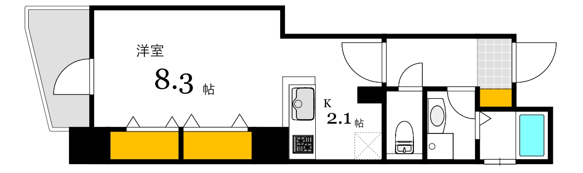 セントヒルズ上幟町の間取り