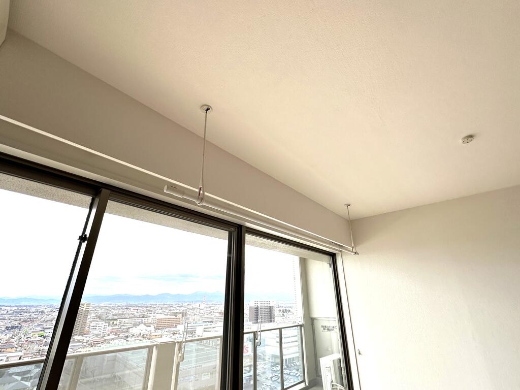 その他設備　室内物干し