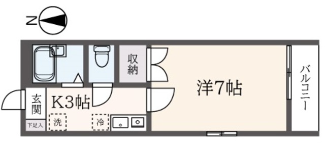 杉並区久我山のマンションの間取り