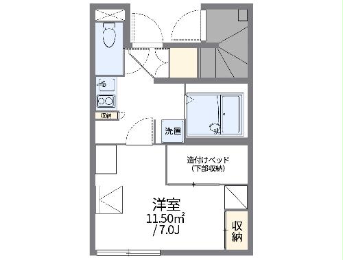 レオパレスグランシャリオの間取り