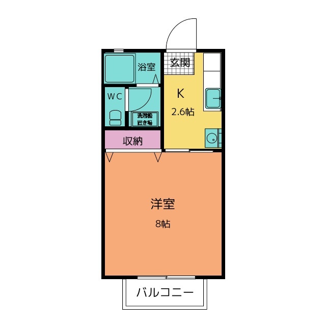 ハイツ山の手の間取り