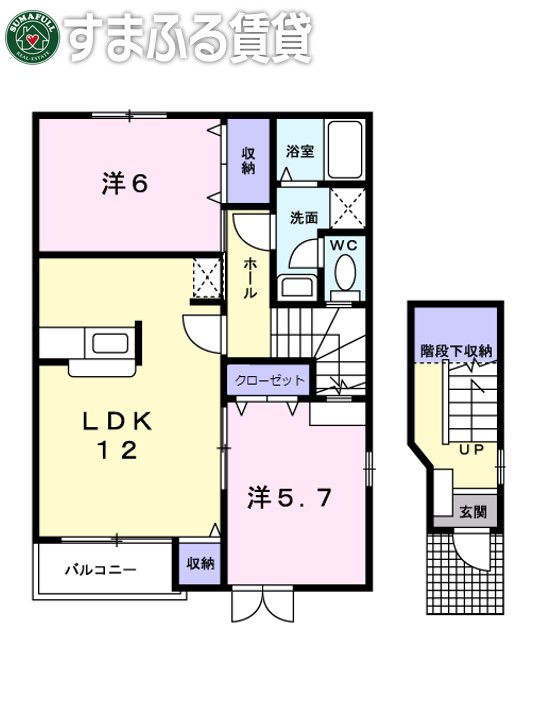 ラフォーレの間取り