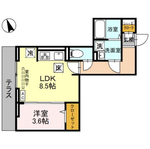 D-Sereno川越新宿町の間取り