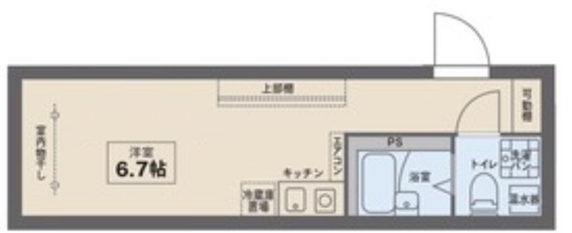 杉並区西荻南のマンションの間取り