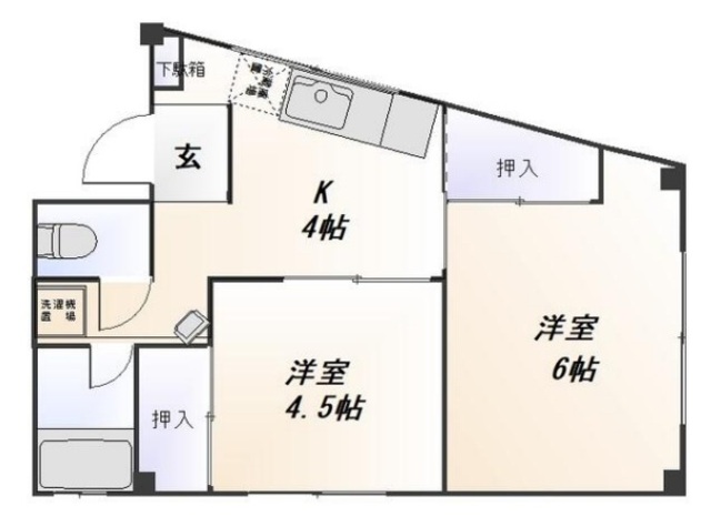 小川ビルの間取り