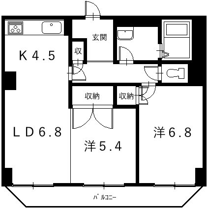 ホワイトパレスの間取り