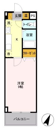 グランフォルム東林間の間取り