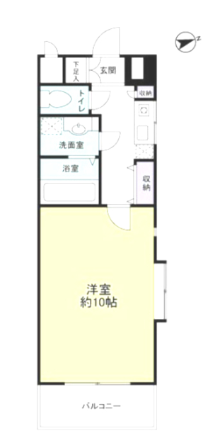 四街道市四街道のマンションの間取り