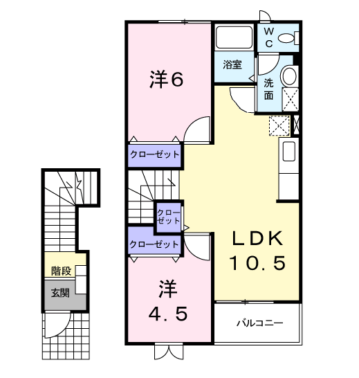 ハートフルの間取り