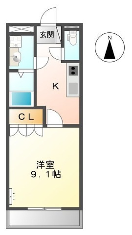 スターパレス小名川の間取り