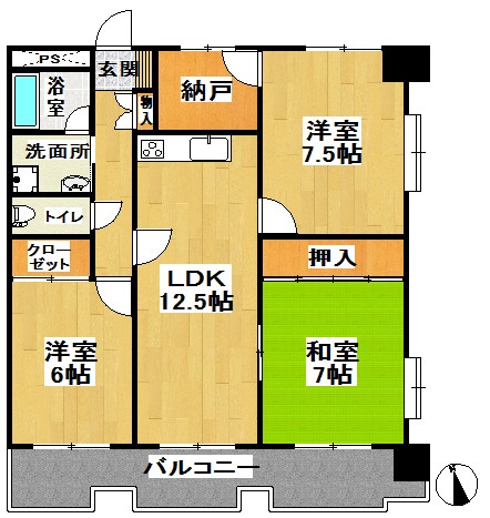 デスペランサの間取り