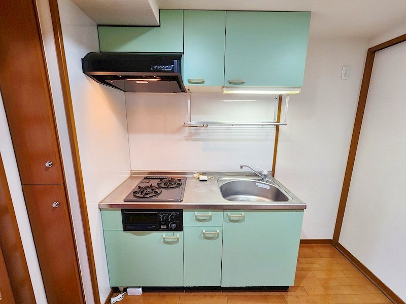 キッチン　★システムキッチングリル付き/2口コンロ★