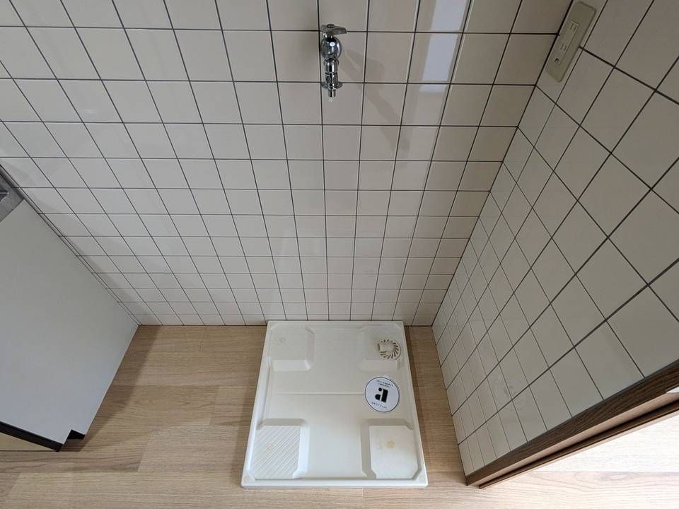 洗面設備　洗濯機置場