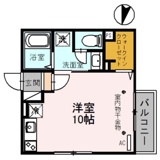 ｃｏｐａｉｎ・ｃｏｕｒｔ（コパンコート）の間取り