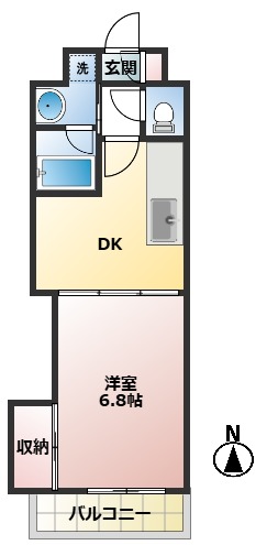 サンミッシェルの間取り