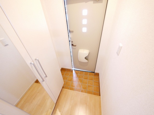 玄関　毎日通る玄関はこちらです