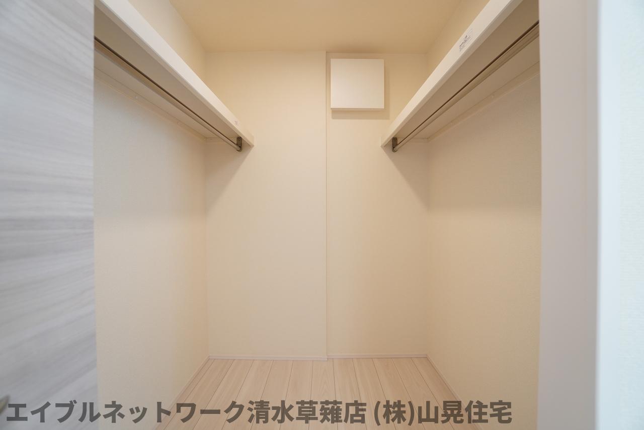 収納　収納のためのスペースです