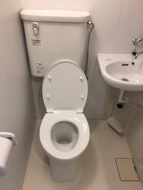トイレ　トイレもきれいです