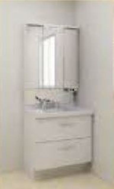 洗面設備　完成パース