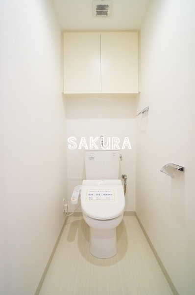 トイレ　嬉しい温水洗浄便座♪