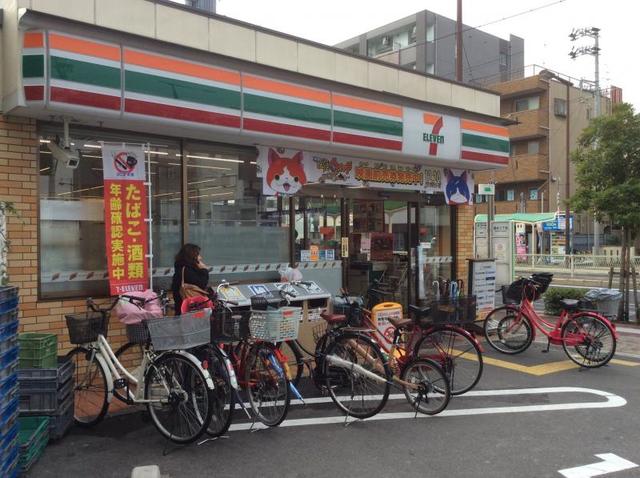 コンビニ　セブンイレブン大阪清水駅前店（コンビニ）まで342m