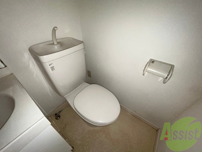 トイレ　トイレはこちらになります。清潔を保ちましょう。