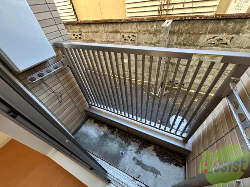 バルコニー　バルコニーは洗濯物を干すスペースがありますね。