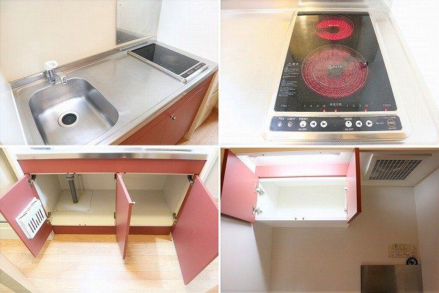 キッチン　コンロの仕様が異なる場合がございます