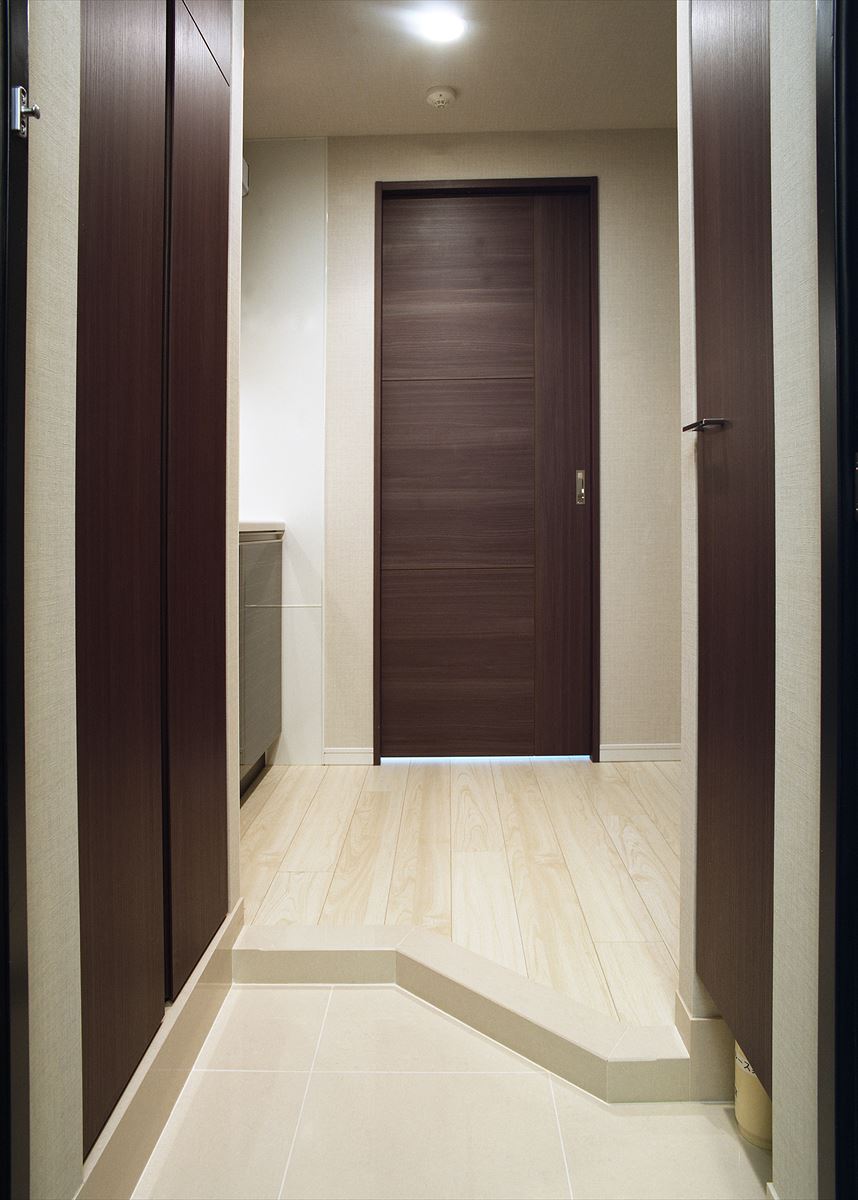 玄関　毎日通る玄関はこちらです