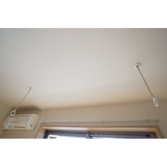 その他設備　室内物干し