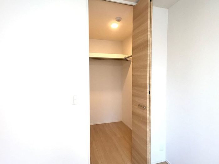 収納　大きなスペースがあり、収納には困りません