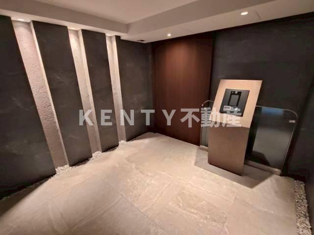 セキュリティ　建物の内部です