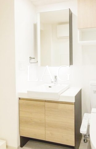 洗面設備　洗面台です。