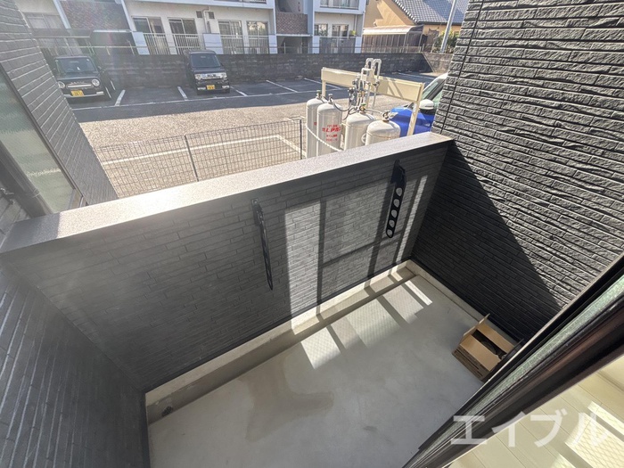 バルコニー　※写真は1階の写真になります