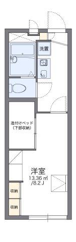 レオパレスマニエの間取り写真