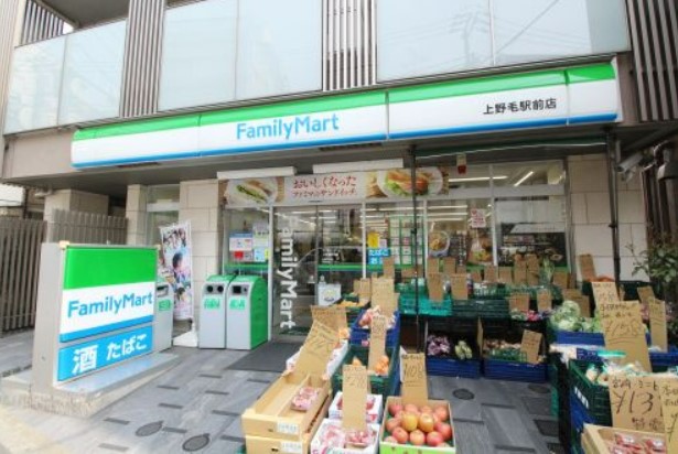 コンビニ　ファミリーマート 上野毛駅前店（コンビニ）まで1005m