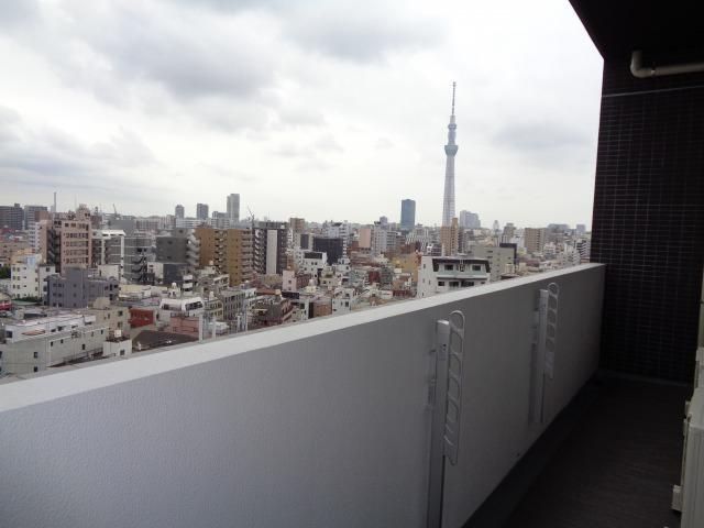 バルコニー　中はこのようになっています