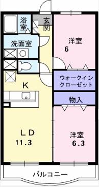 土佐くろしお鉄道阿佐線 のいち駅 徒歩12分 3階建 築22年の間取り写真